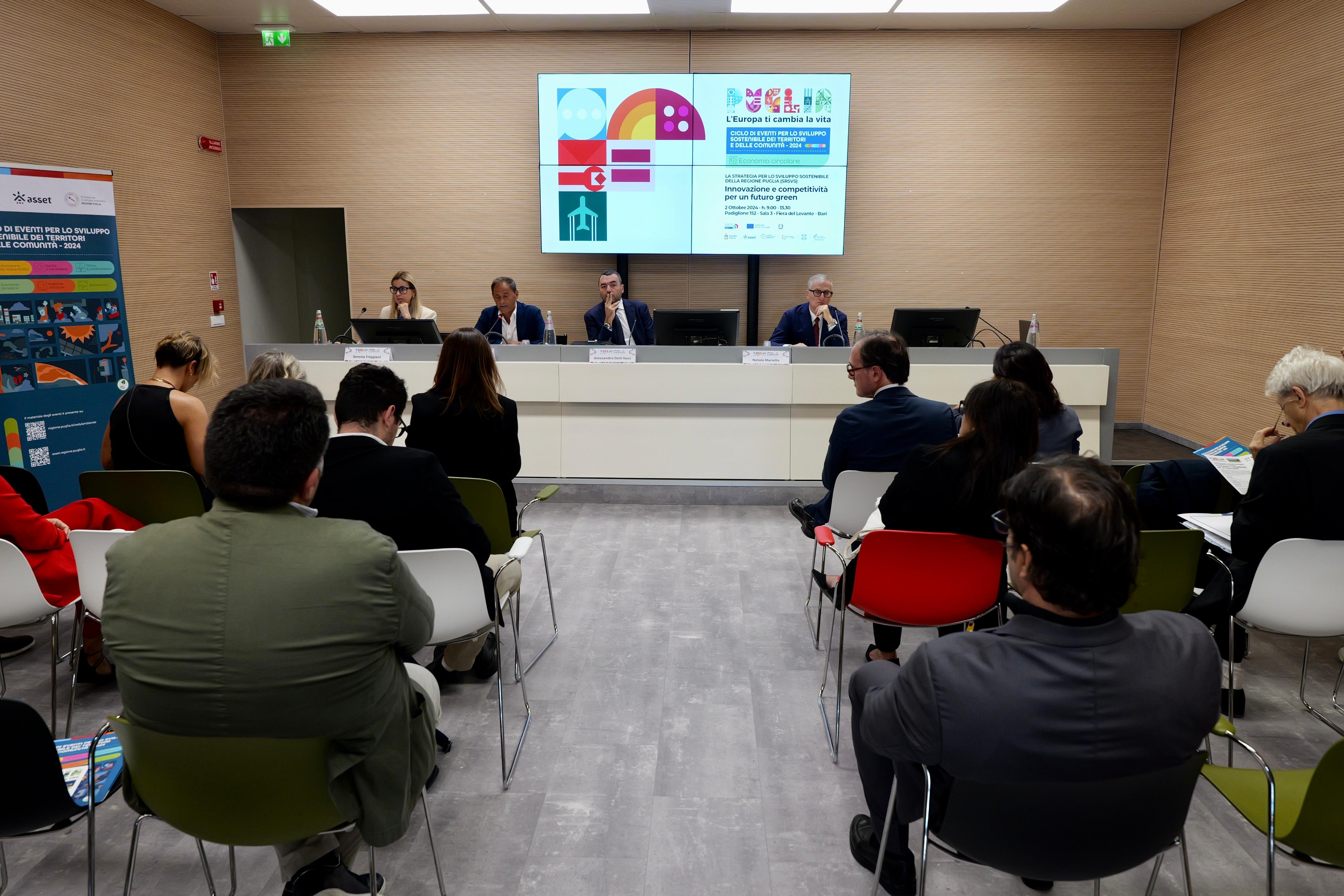 Galleria Innovazione e competitività per un futuro green: la Strategia per lo Sviluppo Sostenibile della Regione Puglia a supporto delle imprese pugliesi - Diapositiva 3 di 5