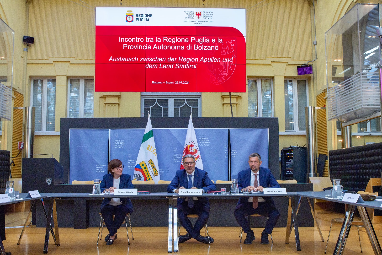 Galleria Puglia e Alto Adige firmano un accordo per la promozione dell’uso dell’idrogeno nel settore trasporti e della transizione ecologica - Diapositiva 7 di 9