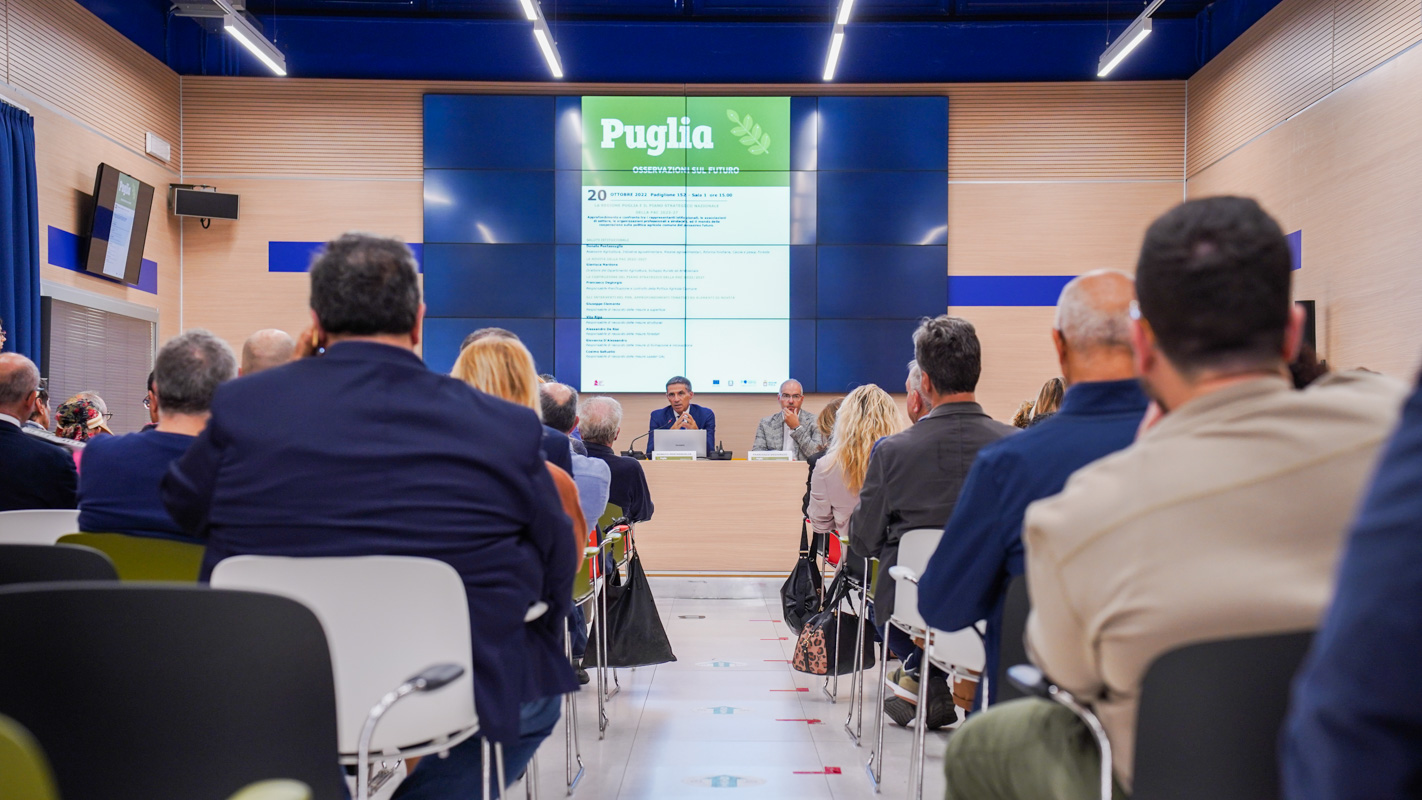 Galleria FdL 22. Sviluppo rurale del futuro: la Puglia verso il nuovo Piano strategico nazionale della PAC 2023-2027 - Diapositiva 3 di 6