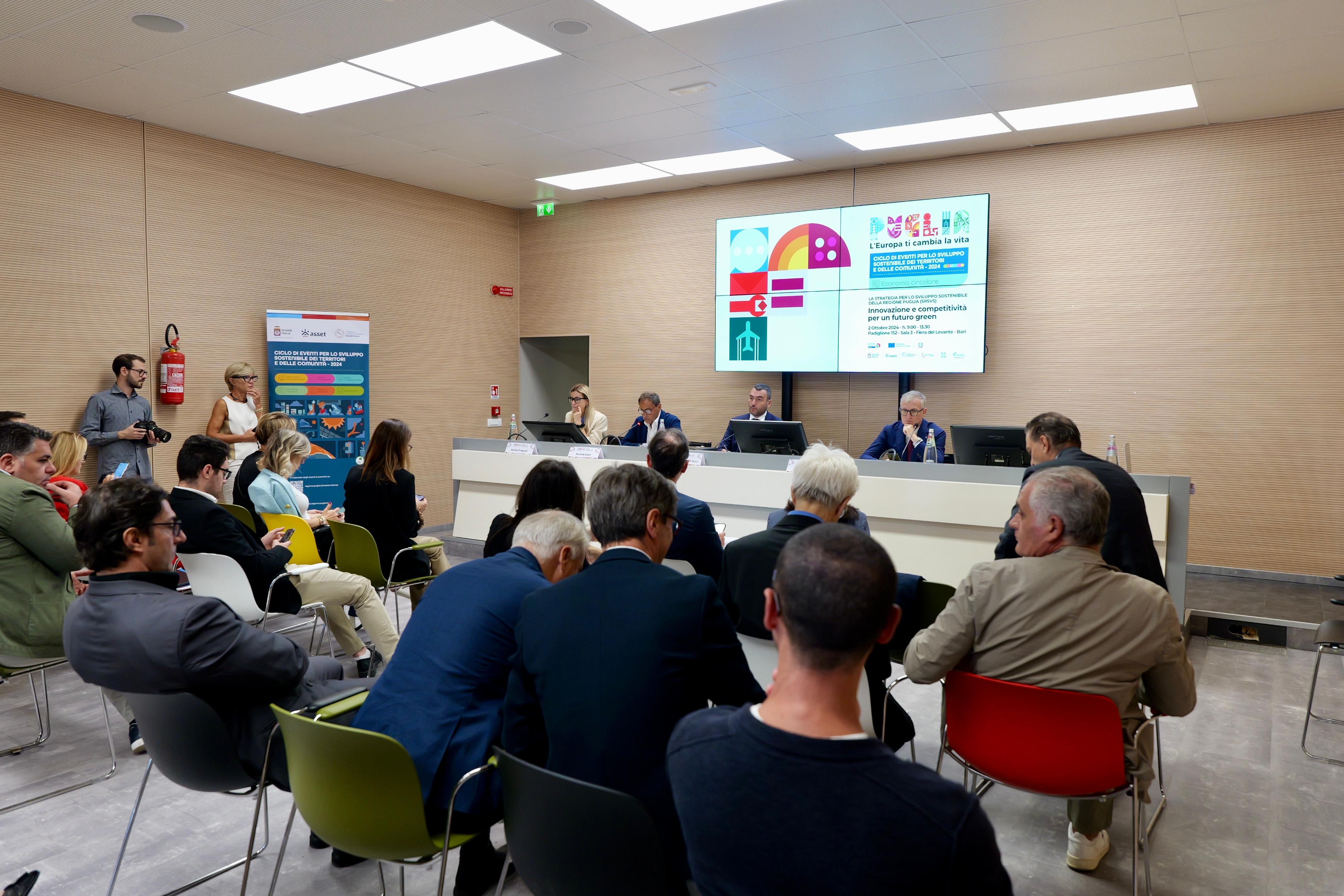 Galleria Innovazione e competitività per un futuro green: la Strategia per lo Sviluppo Sostenibile della Regione Puglia a supporto delle imprese pugliesi - Diapositiva 5 di 5