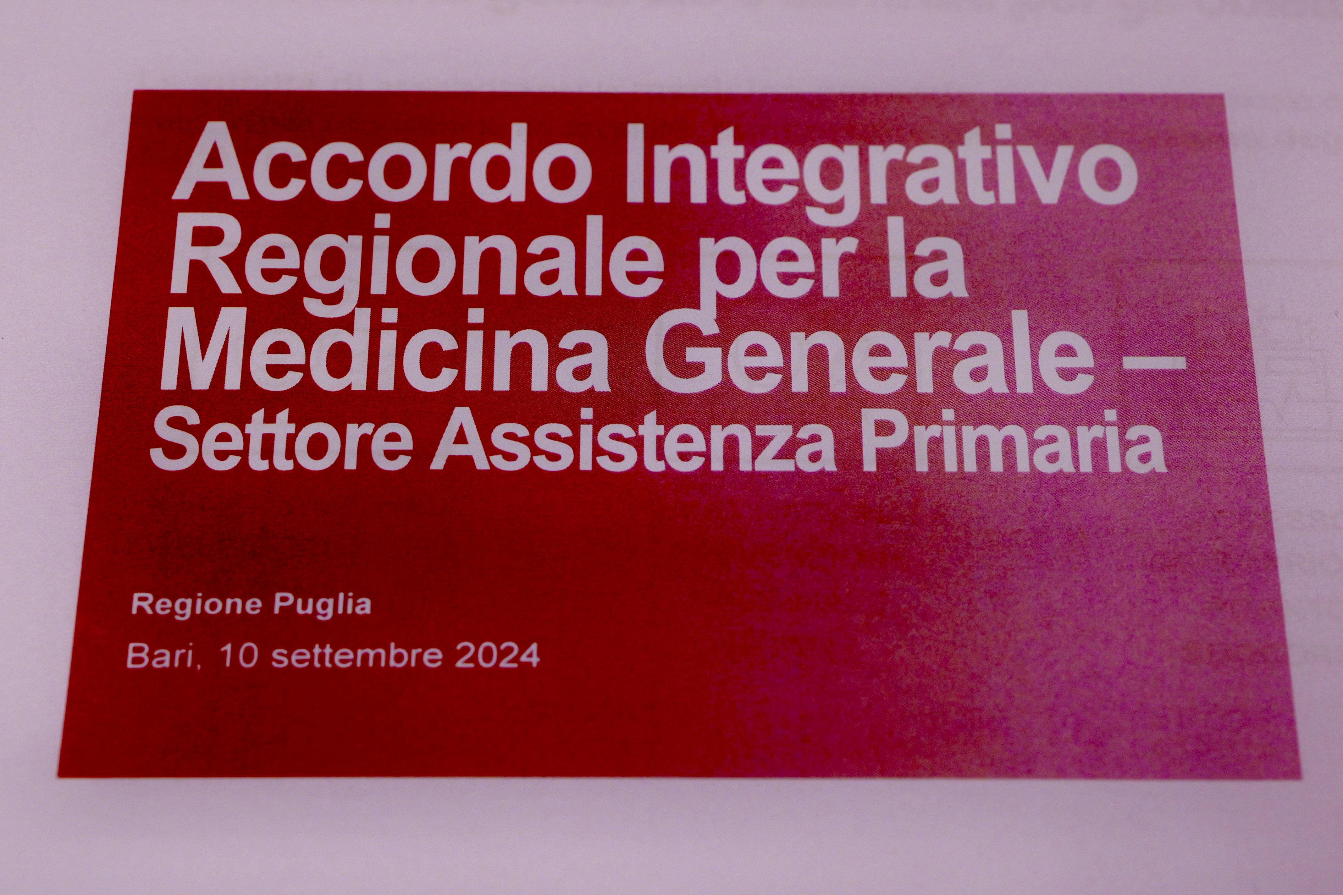 Galleria Firmato Accordo Integrativo Regionale per la Medicina Generale – Settore Assistenza Primaria - Diapositiva 5 di 14