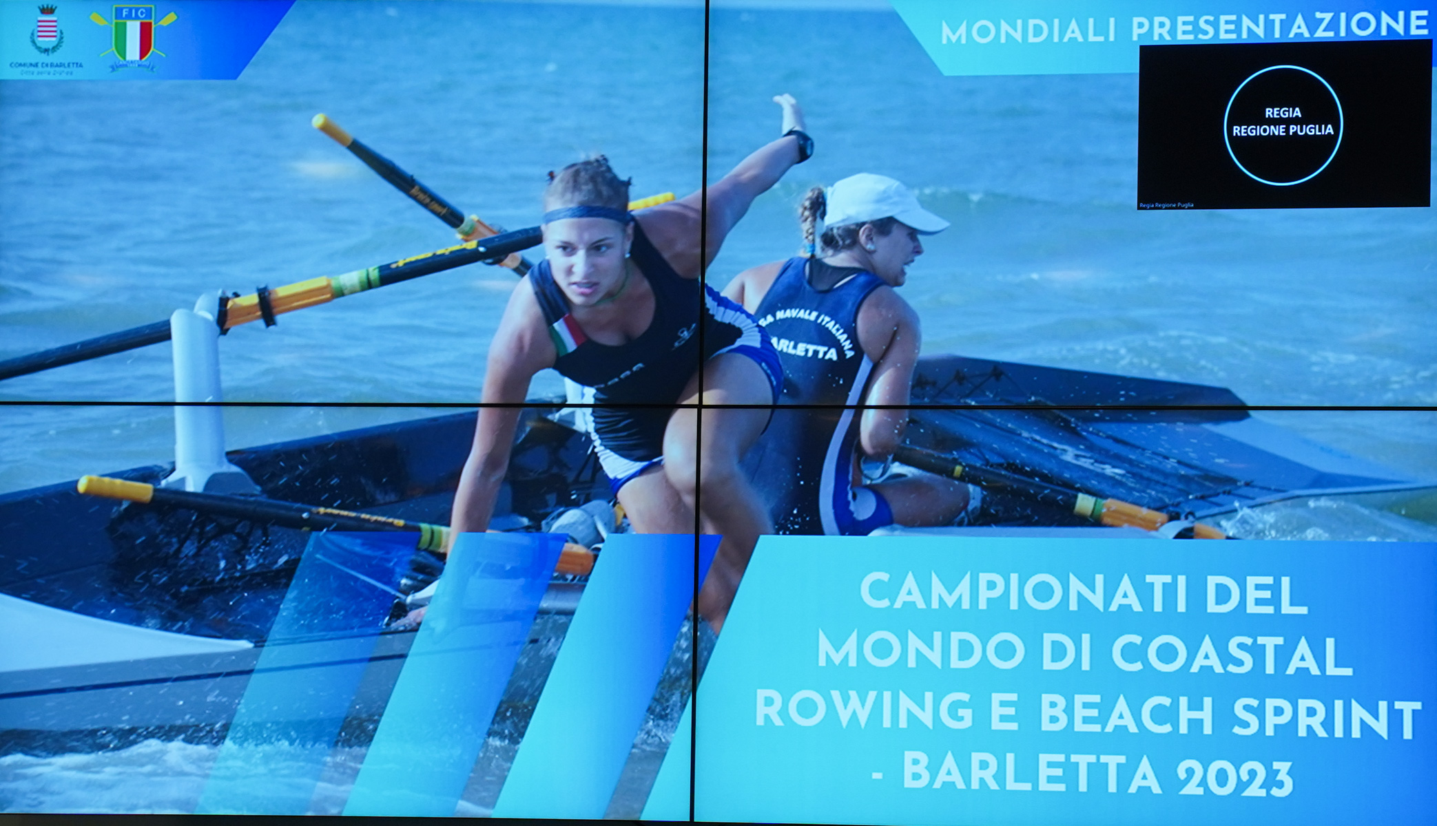Galleria Mondiali di Coastal Rowing e Beach Sprint 2023 a Barletta,  svelato il logo della manifestazione - Diapositiva 13 di 13