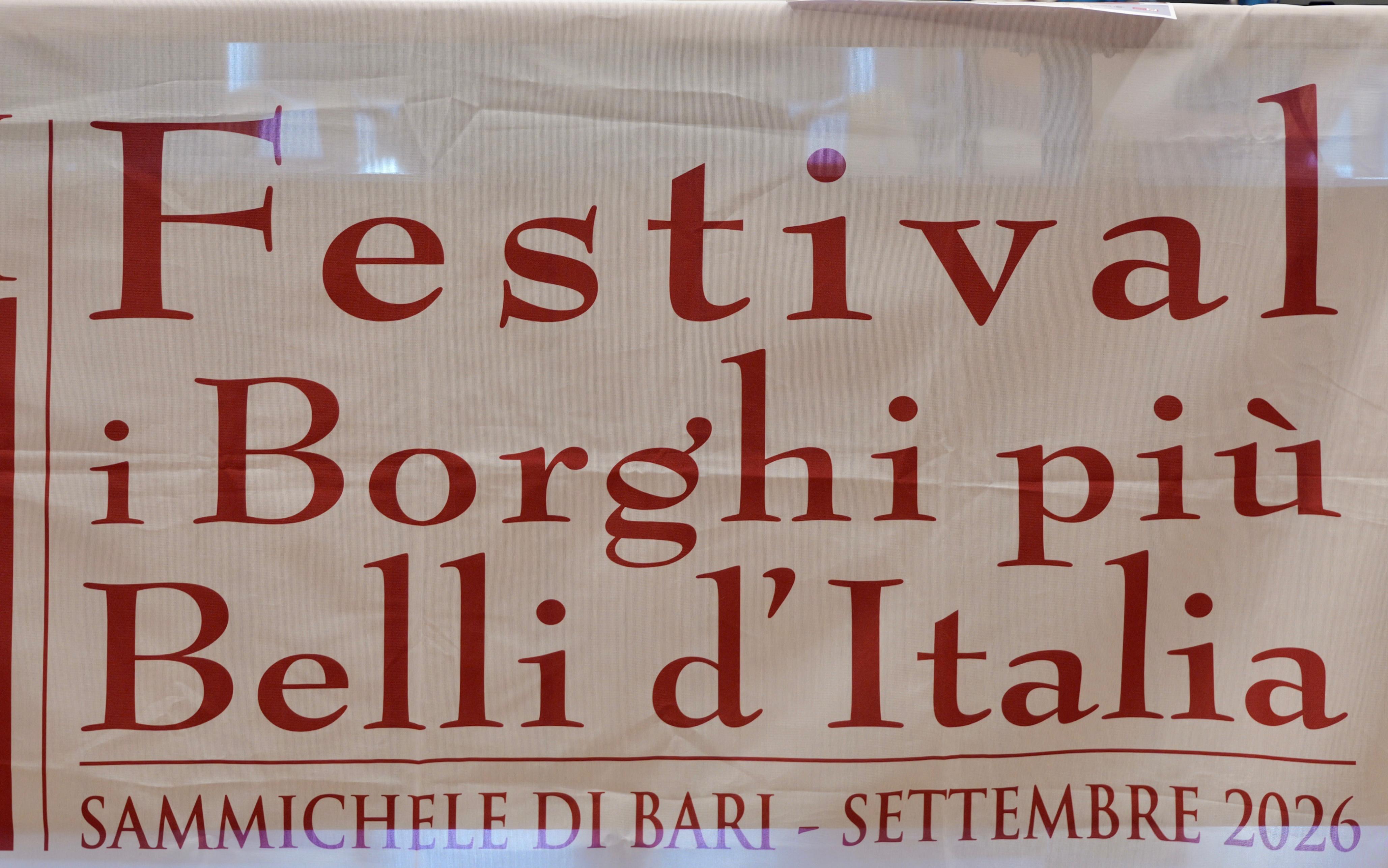Galleria XVIII Festival nazionale de I Borghi più belli d’Italia: il 4-5-6 settembre 2026 a Sammichele di Bari - Diapositiva 2 di 5