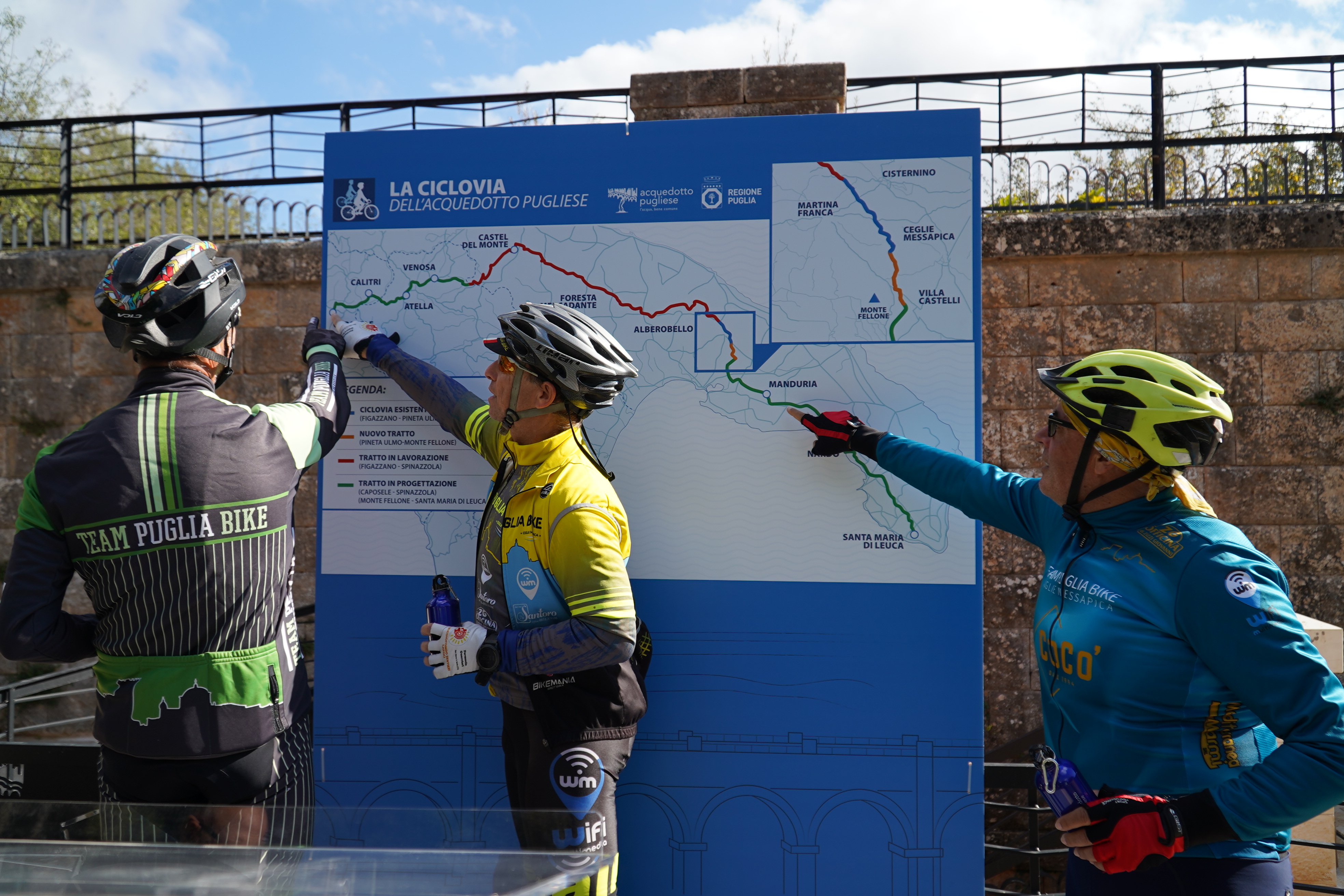 Galleria Cresce la Ciclovia dell’Acquedotto Pugliese, simbolo di sostenibilità e volano di sviluppo - Diapositiva 14 di 15