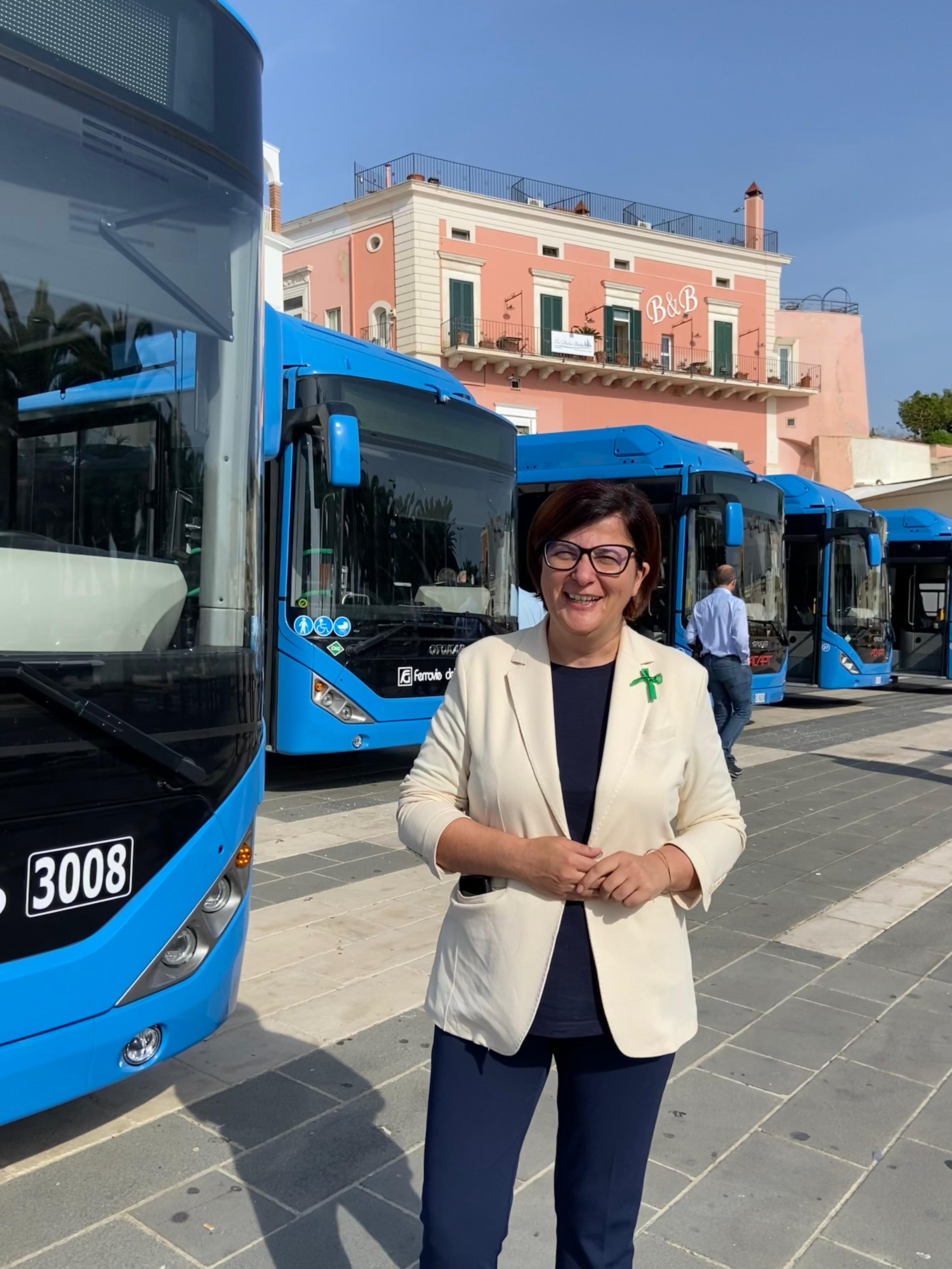 Galleria Trasporti, Ciliento: “Oggi a Manfredonia mostriamo alla comunità il frutto degli investimenti regionali per il rinnovo delle flotte adibite al TPL” - Diapositiva 5 di 8