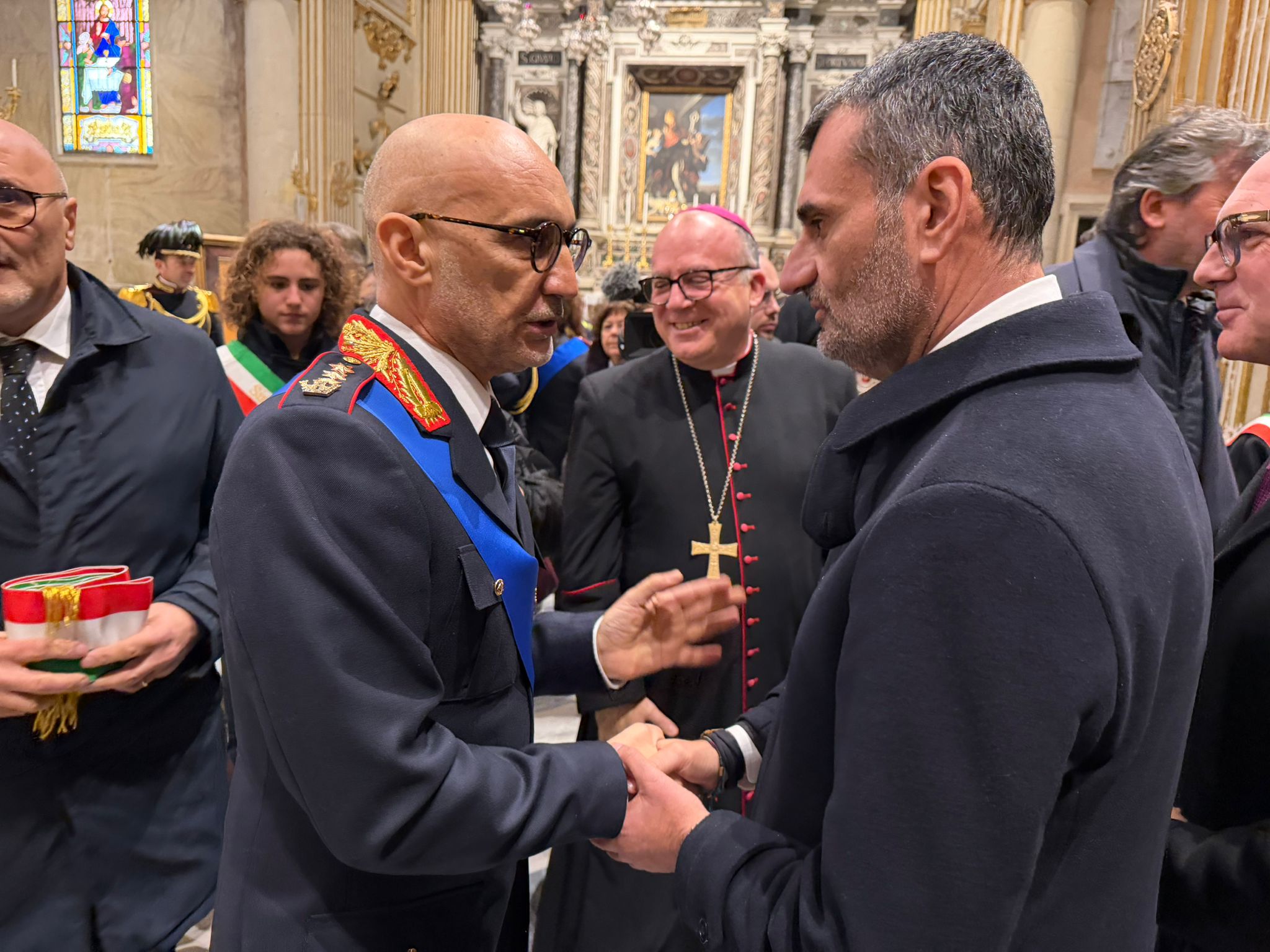 Galleria Il presidente Decaro a Lecce per la festa di San Sebastiano - Diapositiva 1 di 2