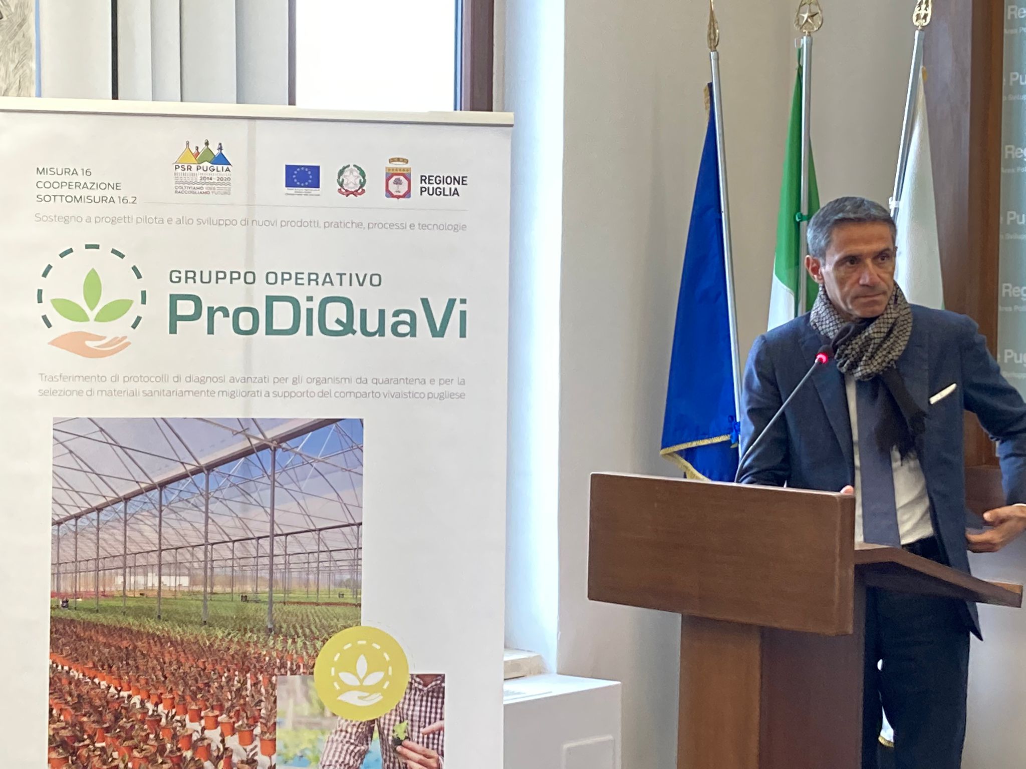 Galleria Innovazioni per il florovivaismo pugliese: il contributo del progetto 'ProDiQuaVi' sostenuto dal PSR Puglia  - Diapositiva 2 di 6