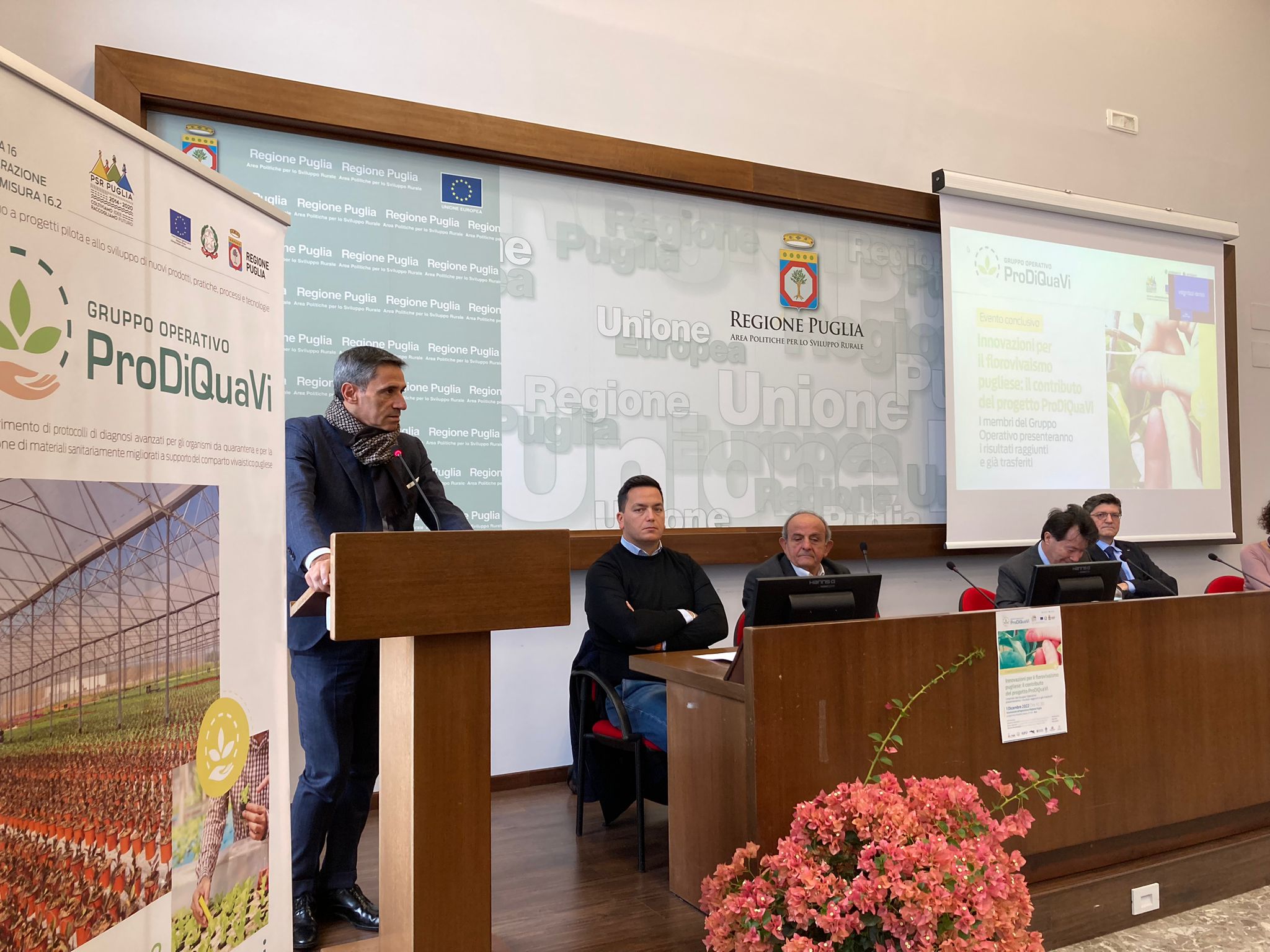 Galleria Innovazioni per il florovivaismo pugliese: il contributo del progetto 'ProDiQuaVi' sostenuto dal PSR Puglia  - Diapositiva 4 di 6
