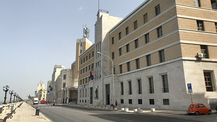 La sede della Presidenza regionale
