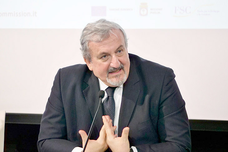 Il presidente della Regione, Michele Emiliano